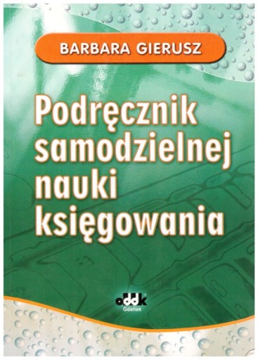 Zdjęcie oferty: Podręcznik samodzielnej nauki księgowania