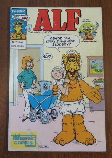Zdjęcie oferty: Alf  numer 7 1992 rok