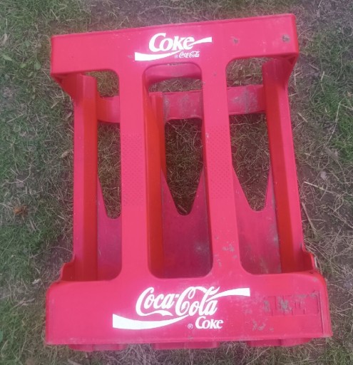 Zdjęcie oferty: Stary kontener skrzynka coca cola coke PRL  ?