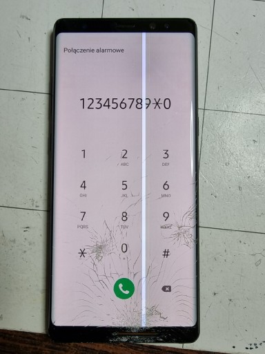 Zdjęcie oferty: Wyświetlacz Samsung Note 8 uszkodzony sprawny