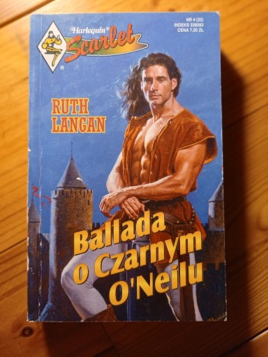 Zdjęcie oferty: BALLADA O CZARNYM O'NEILU RUTH LANGAN HARLEQUIN