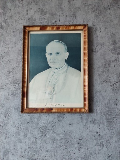 Zdjęcie oferty: Jan Paweł II Papież Własnoręcznie podpis