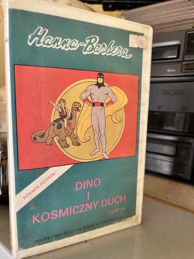 Zdjęcie oferty: Dino i kosmiczny duch VHS Unikat Hanna Barbera