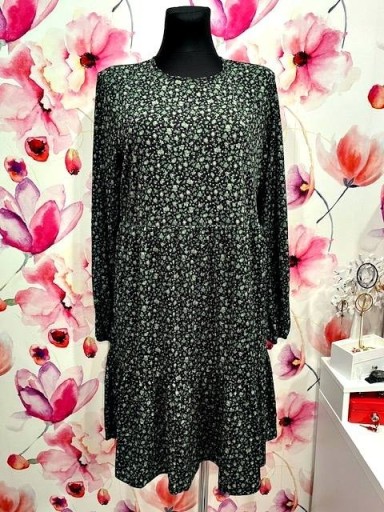 Zdjęcie oferty: only sukienka midi modny wzór kwiaty hit roz.40