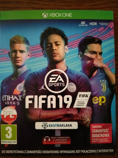 Zdjęcie oferty: FIFA19 XBOX ONE PL