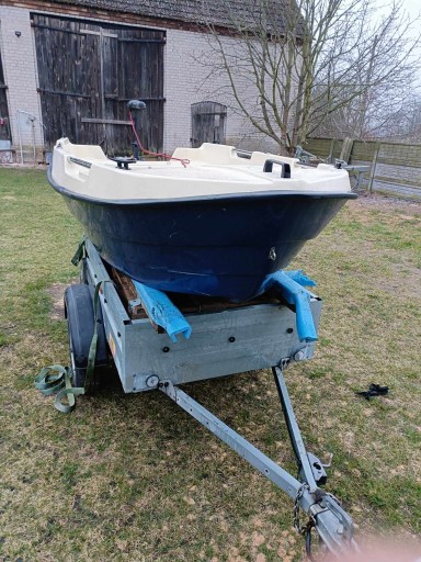 Zdjęcie oferty: Łódka KrakenBoot + silnik elektryczny Haswing