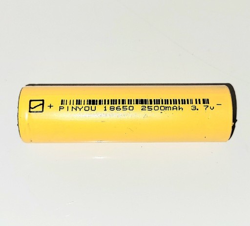 Zdjęcie oferty: Akumulator Li-Ion PINYOU 18650 2500mAh 3,7V