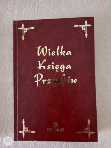 Zdjęcie oferty: Księga przysłów.