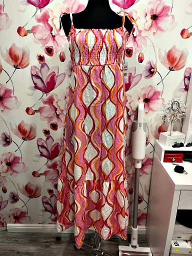 Zdjęcie oferty: f&f sukienka długa wiązana na plecach nowa roz.42