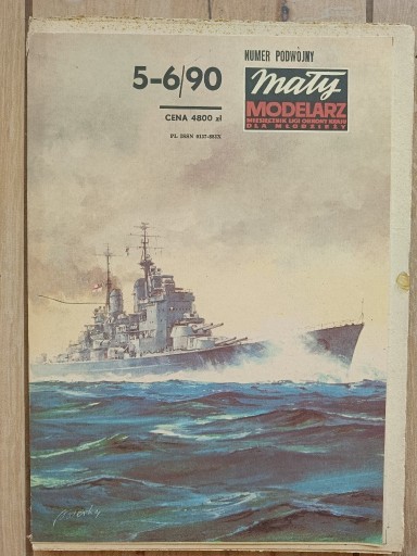 Zdjęcie oferty: MAŁY MODELARZ PANCERNIK HMS "VANGUARD"