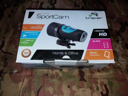 Zdjęcie oferty: KAMERA SPORTOWA HD WODOODPORNA TRACER SPORTCAM AA