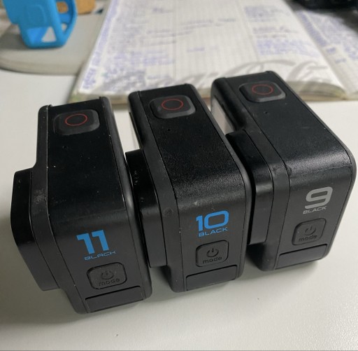 Zdjęcie oferty: 3x GoPro Hero – 9/10/11– świetny stan,10 z niesprawnym przednim ekranem