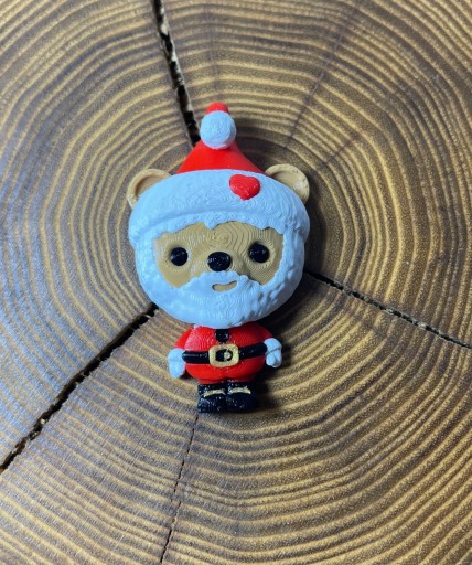 Zdjęcie oferty: Santa Tedy Bear miś zaczep na choinkę, brelok