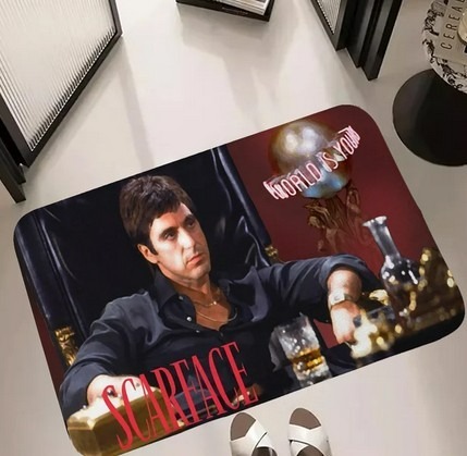 Zdjęcie oferty: Dywan duży 100x150 cm scarface człowiek z blizną al Pacino 