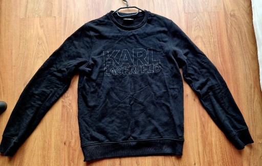 Zdjęcie oferty: Oryginalna czarna bluza męska Karl Lagerfeld r. S