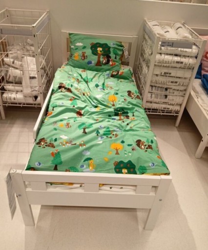 Zdjęcie oferty: Nowe łóżko kritter plus barierka i spod