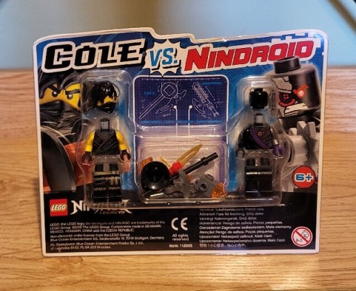 Zdjęcie oferty: Lego Ninjago 112005 Cole vs Nindroid blister