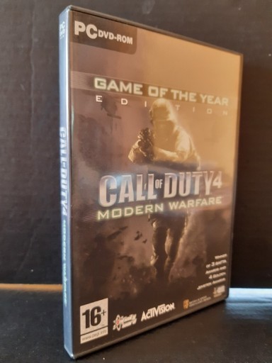Zdjęcie oferty: PC DVD Call Of Duty 4 Modern Warfare Angielska 