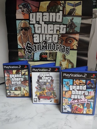 Zdjęcie oferty: Grand Theft Auto  The Trilogy (Ps2)