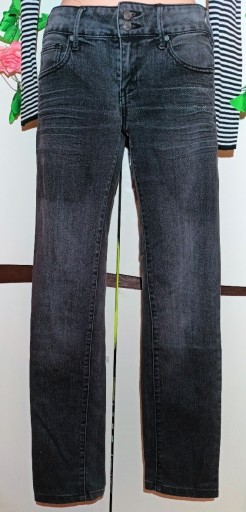 Zdjęcie oferty: Ciemno szare Dżinsy Mango - MNG jeans 36 (S)