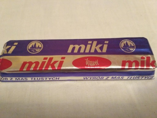 Zdjęcie oferty: BATON MIKI FIRMY WAWEL z 1985 roku z PRL  Pewex