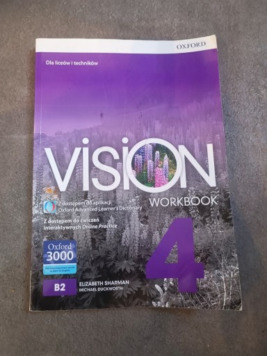 Zdjęcie oferty: Vision Workbook 4 - ćwiczenia