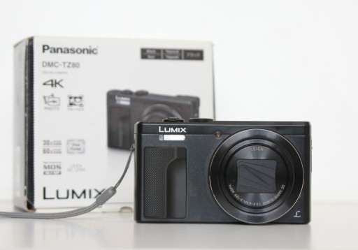 Zdjęcie oferty: Kompaktowy aparat Panasonic DMC-TZ80 stan sklepowy