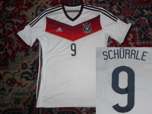 Zdjęcie oferty: Koszulka Niemcy 2014 #9 Schürrle HOME 21 Adidas XL