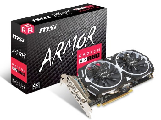 Zdjęcie oferty: Karta graficzna MSI AMD Radeon RX 570 Armor 4GB OC