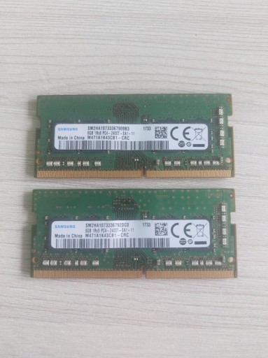 Zdjęcie oferty: Pamięć RAM DDR4 PC4 SAMSUNG 2x8GB 16GB 2400