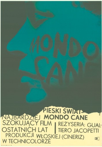 Zdjęcie oferty: Oryginalny plakat film MONDO CANE W. Zamecznik '64