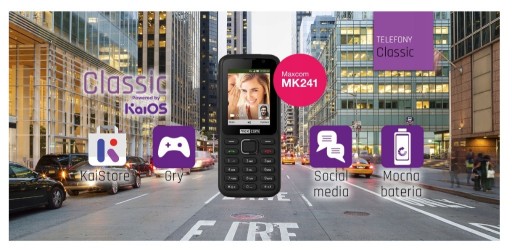 Zdjęcie oferty: Telefon komórkowy Maxcom MK241