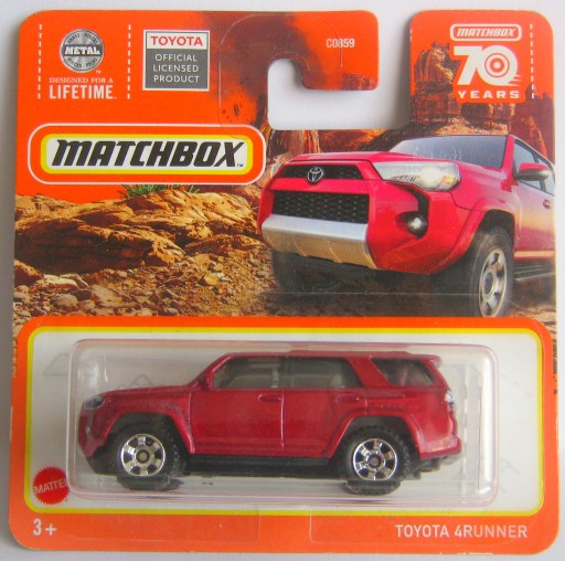 Zdjęcie oferty: MATCHBOX / TOYOTA 4RUNNER / 2022