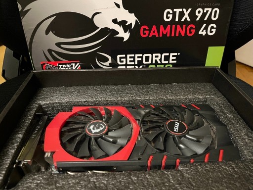 Zdjęcie oferty: Karta graficzna MSI GTX 970 GAMING 4G