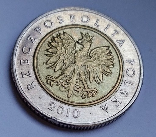 Zdjęcie oferty: 5 złotych 2010 Destrukt 