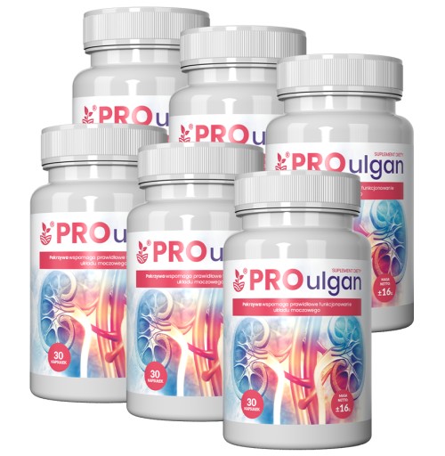Zdjęcie oferty: ProUlgan – wsparcie układu moczowego 180 kaps.