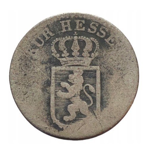 Zdjęcie oferty: Hesja-Kassel, 6 krajcarów, 1827 r. Ag
