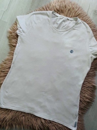 Zdjęcie oferty: Biały t-shirt bluzka Giorgio Armani Jeans logo M