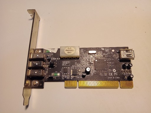 Zdjęcie oferty: Kontroler karta PCI FIREWIRE NEC PCI-IOFW874-2 