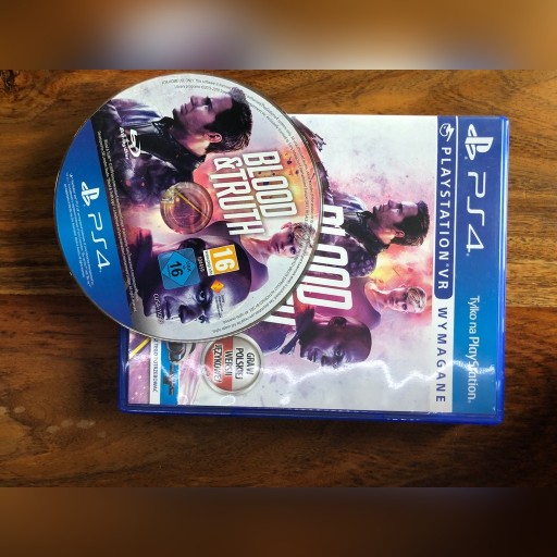 Zdjęcie oferty: Ps4 VR blood& truth dubing PL