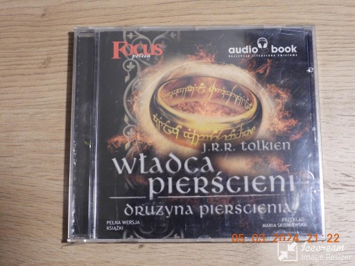 Zdjęcie oferty: Drużyna pierścienia  J.R.R. Tolkien- AUDIOBOOK PL 