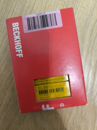 Zdjęcie oferty: Moduł Beckhoff EL6910 nowy