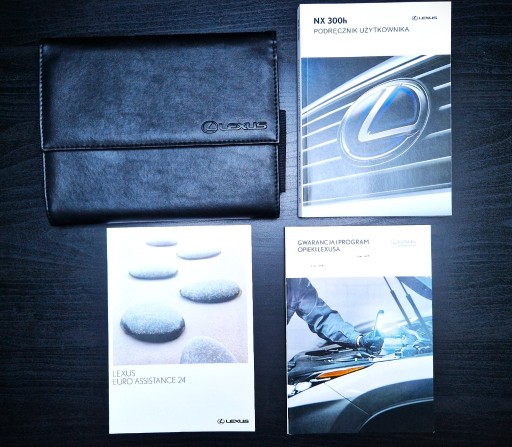 Zdjęcie oferty: Instrukcja obsługi Lexus NX300H polski + ETUI