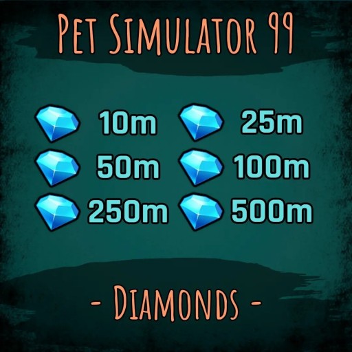 Zdjęcie oferty: Pet Simulator 99 gemy od 10M - 500M