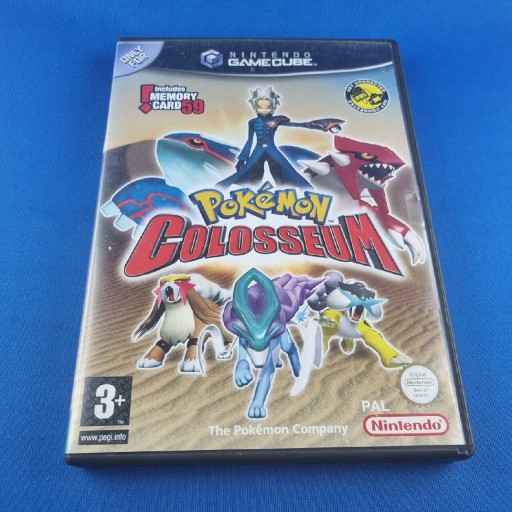 Zdjęcie oferty: Pokemon Colosseum Gamecube + Memory Card Unikat