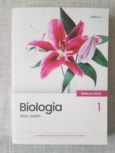 Zdjęcie oferty: Biologia 1 - zbiór zadań Matura 2022