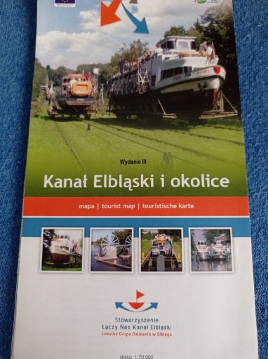 Zdjęcie oferty: Kanał Elbląski i okolice mapa 