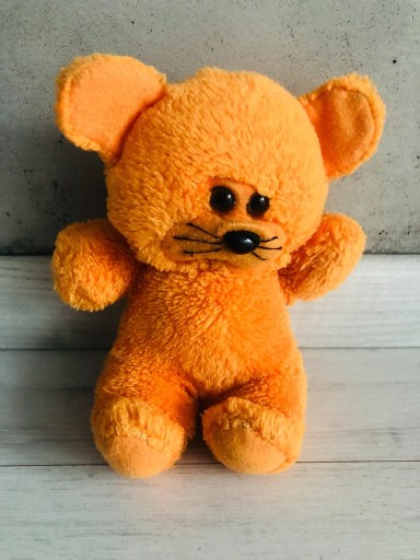 Zdjęcie oferty: Miś pluszak maskotka zabawka dla dziecka pomarańcz