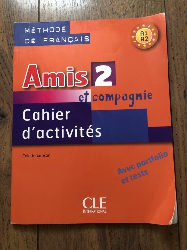 Zdjęcie oferty: Amis 2, ćwiczenia do języka francuskiego + CD