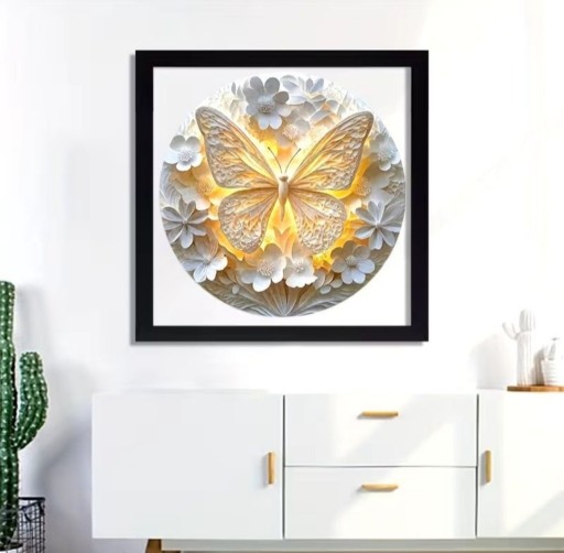 Zdjęcie oferty: Puzzle Efektywny Motyl 3D